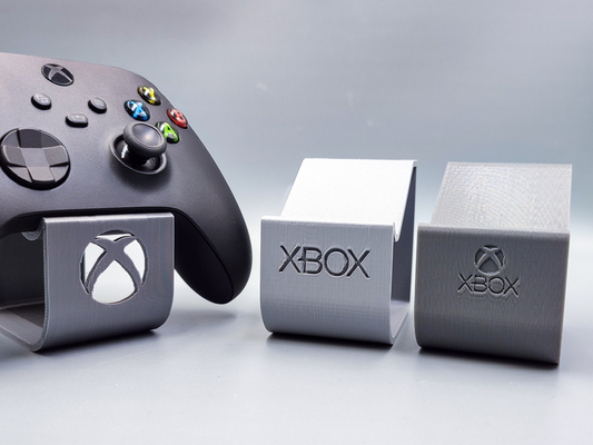 xbox controlador ficar pé logotipos by bamingo projeto ferramentas organizadores 360 bateria xboxcontroller xboxcontrollerstand microsoft jogos acessório suporte 3d print model - Mito3D