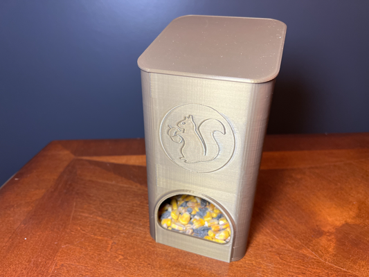 squirrel feeder by studio 727 household pets 3d print model - Mito3D