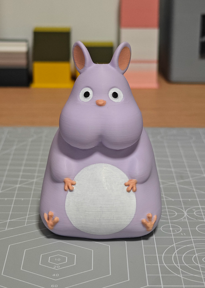 espirituoso boh rato by ryan zhang arte esculturas ghibli anime chihiro figura gordura hayao miyazaki japão fantasia fofa brinquedo 3d print model - Mito3D