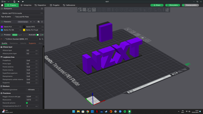 nzxt logo by ggg yazıcı sanat işaretler logolar pc mor 3d print model - Mito3D