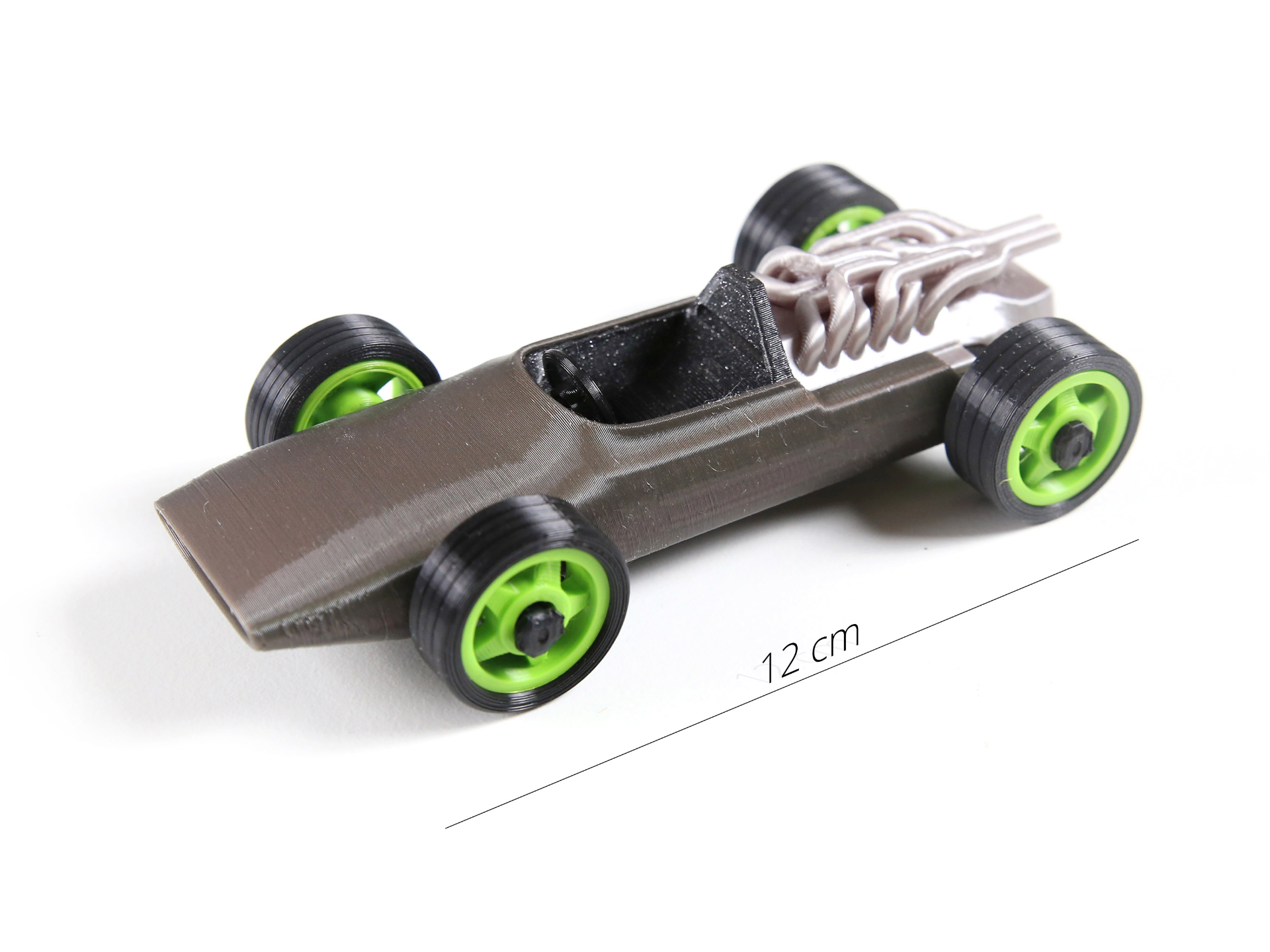 ninho impresso caramelo m3 carro kit by brinquedos jogos mecânico construir garoto menina criança toque roda eletrônico diodo luz conduziu fórmula bateria fiação 3D print model - Mito3D