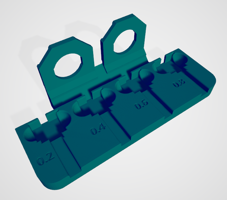 multiboard zubehörteil a1 düse extruder tablett neu gemischt by blastroid 3d drucker zubehör 3d print model - Mito3D