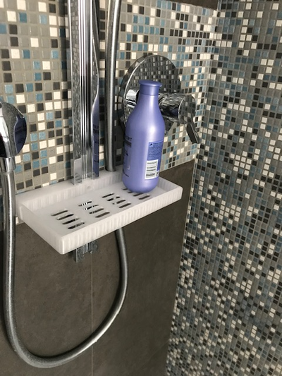 hansgrohe danza pioggia doccia sapone vassoio by indebolirti domestico casa modelli hans grohe 3d print model - Mito3D