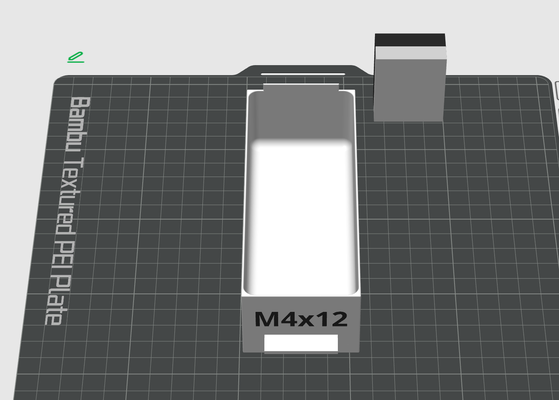 screw drawer m4x12 by jaroslavulma tools organizers organizer box suplik sroub 3d print model - Mito3D