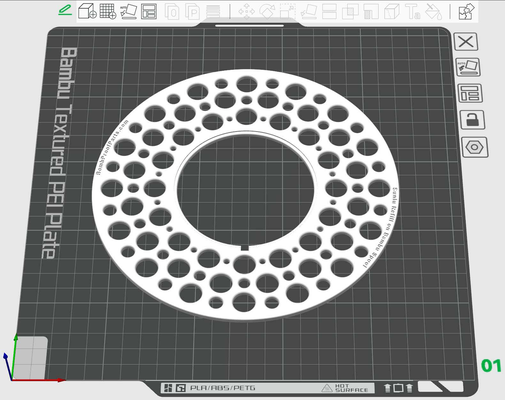 sunlu ricarica on bambu bobina adattatore by parti prova bomba 3d stampante accessori sunluadapter squillare distanziatore filamento ricariche bambolotto spooladapter bambuspool anello 3d print model - Mito3D