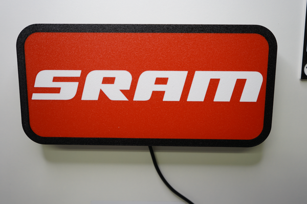 sram logo by 3d battista stampa domestico arredamento bicicletta 3d print model - Mito3D