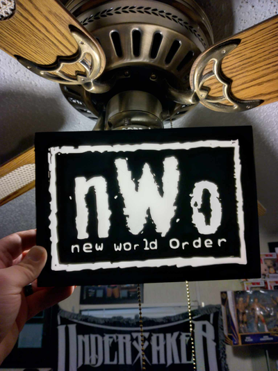 nwo luz caixa by balorfan85 arte sinais logotipos wwe wcw conduziu 3d print model - Mito3D