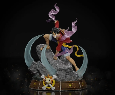 luffy 1 peça imprimível 3d modelo colorida remixado by salvatorepascuzzi arte esculturas manga açao figura minifigura 3d print model - Mito3D