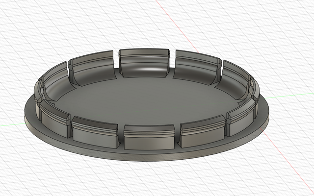 schivare ariete centro cap by quel ragazzo passatempo fai veicoli coprimozzo 3d print model - Mito3D