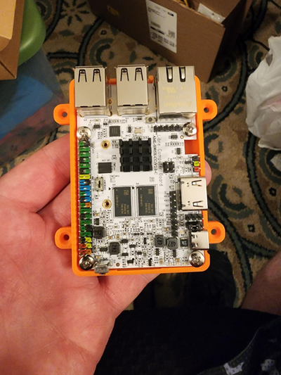 sweet potato aml-s905x-cc-v2 le v2 case remixed by imjackharvest hobby & diy electronics aml-s905x raspberry rpi chassis enclosure cover mount 3d print model - Mito3D