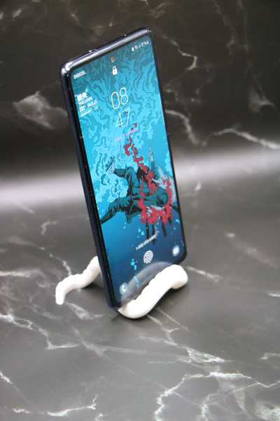 tintenfisch telefon halter unterstützung stand neu gemischt by abonnieren design 3d drucken haushalt büro tier schnell telefonhalter telefonständer android apfel iphone ipad 3d print model - Mito3D