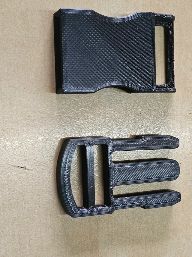 buckle by lemonmaker tools belt clip 3D print model - Mito3D