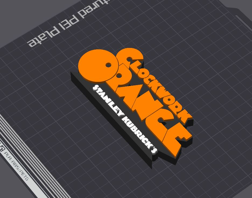 uhrwerk orange film logo tabelle stand by 5kyrunn3r kunst zeichen logos uhrwerk ams bereit 3d print model - Mito3D