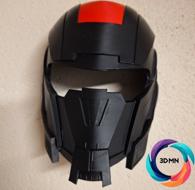 masa n7 máscara by 3dmn accesorios cosplays mascaras cascos ams multicolor cosplay juego casco armadura frio divertido apuntalar 3D print model - Mito3D