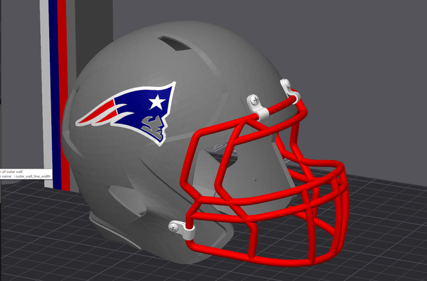 vatanseverler futbol kask yeniden karıştırılmış by duman kafesi hobi kendin yap spor açık havada nfl i̇ngiltere 3d print model - Mito3D