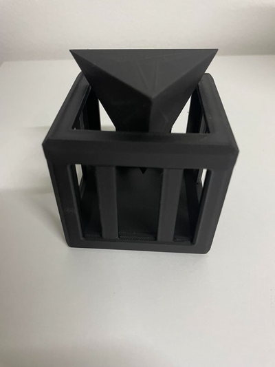 cervello teaser by lib s utensili gadget hlavoalm mattone triangolo giocattolo gioco famiglia giocare 3d print model - Mito3D