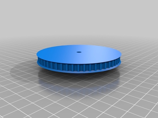 54t - gt2 pulley remixed by antiich 3d printer parts customized 3d print model - Mito3D