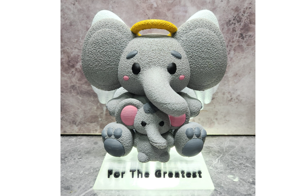 troféu significativo by spstudio arte sinais logotipos anjo proteger elefante amar família emocional honra cuidado alegria fam 3d print model - Mito3D