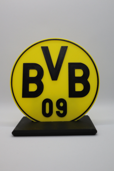 v2 per esempio 09 borussia dortmund logo by tarik77 arte segni loghi fuball calcio club bvb09 3d print model - Mito3D