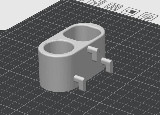 colla titolare supporto ikea skadis approvato ganci remixato by mbx tecnica 3d stampante accessori liquido 3d print model - Mito3D