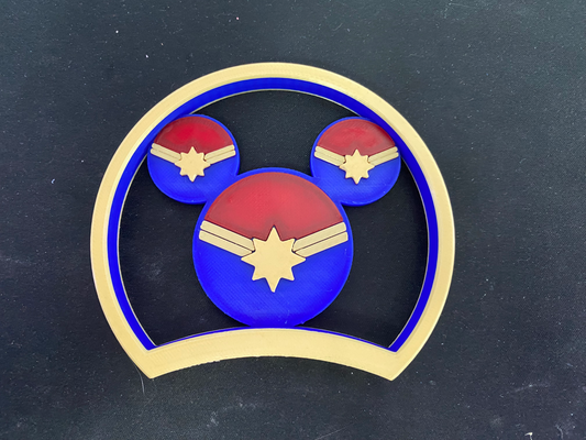 kapitän wunder disney ohren 5 magnet modular stirnband neu gemischt by grimtoc requisiten cosplays staunen mickey rächer 3d print model - Mito3D