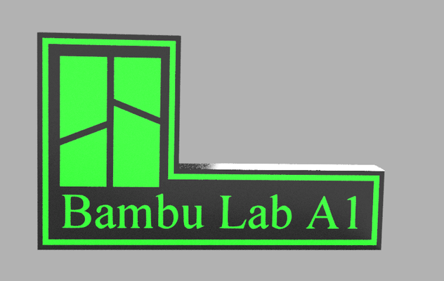 bambu a1 led lamba by make3design ev halkı dekor led alp 3d print model - Mito3D