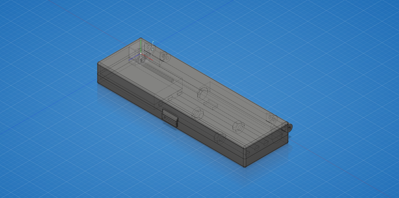 ts100 transport boîte by balle outils organisateurs 3d print model - Mito3D