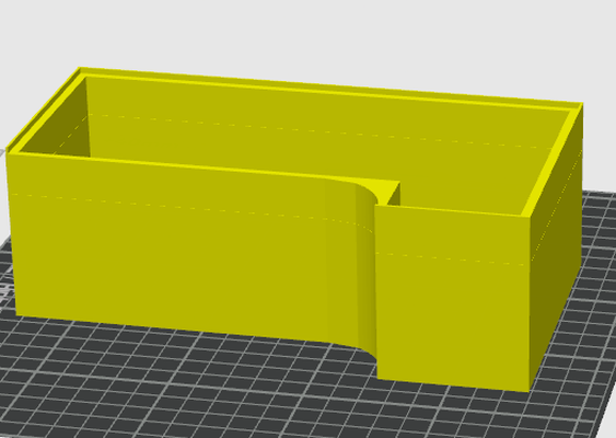 caca chute riser remixé by maximeb 3d imprimante accessoires bambulab purge 3d print model - Mito3D