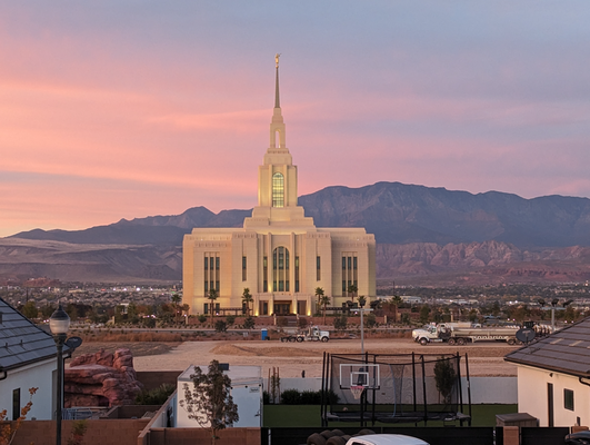 lds rojo acantilados templo by brianbang435 arte modelos st jorge 3d print model - Mito3D