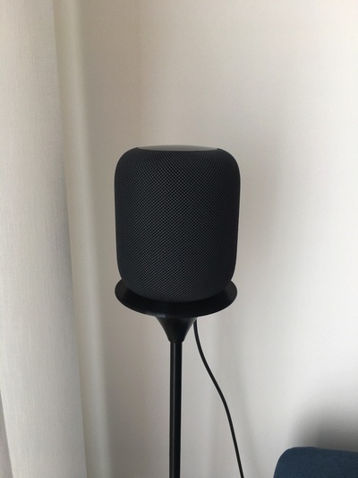 homepod base ikea pedestal by zmaster casa modelos 3d print model - Mito3D