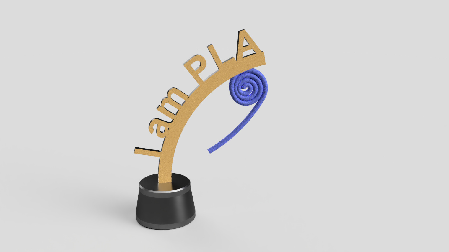 am pla trophée by chipotle art sculptures 3D print model - Mito3D