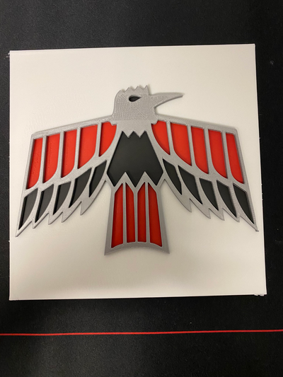 1969 feuervogel logo plakette by el jefe kunst zeichen logos wagen 3d print model - Mito3D