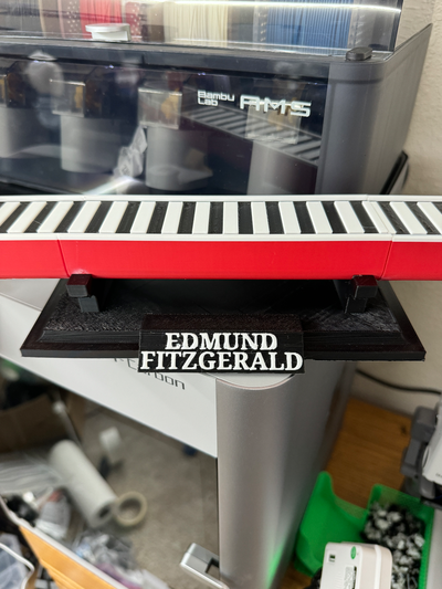 edmund fitzgerald by davewilhelm miniaturas edmundfitzgerald fitz barco embarcacion lago 3d print model - Mito3D