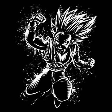 gohan parete arte sfera drago z dbz 2d arredamento by 3d stampe settimana goku vegeta anime manga cartone animato ams multicolore cartello uomo grotta gioco camera giocare ragazzi tv film fucina cappelli tonalità 3D print model - Mito3D