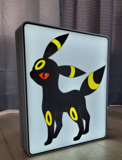 ombreon led lumière boîte ams prêt by nostalgique art 2d pokémon boite bambu x1c p1s 3d print model - Mito3D