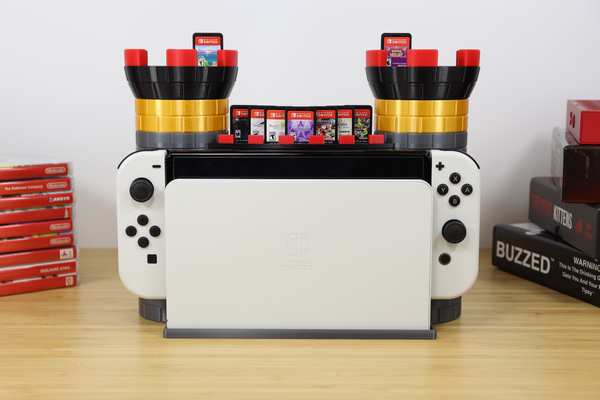 nintendo değiştirmek kale rıhtım doluyor istasyon ortaçağa ait zamanlar by 3dprintnow hobi kendin yap elektronik 3d print model - Mito3D