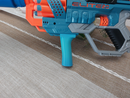 nerf grip by sdk 3ds toys & games outdoor blaster gun nerfaccessories 3d print model - Mito3D