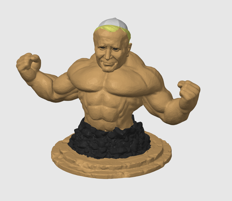 nic robi bica jak mãe deus papa bebê remixar ams cor remixado by sophia verde arte modelos meme forte homem forte azevinho engraçado polônia john paulo 2 jan pata 3d print model - Mito3D