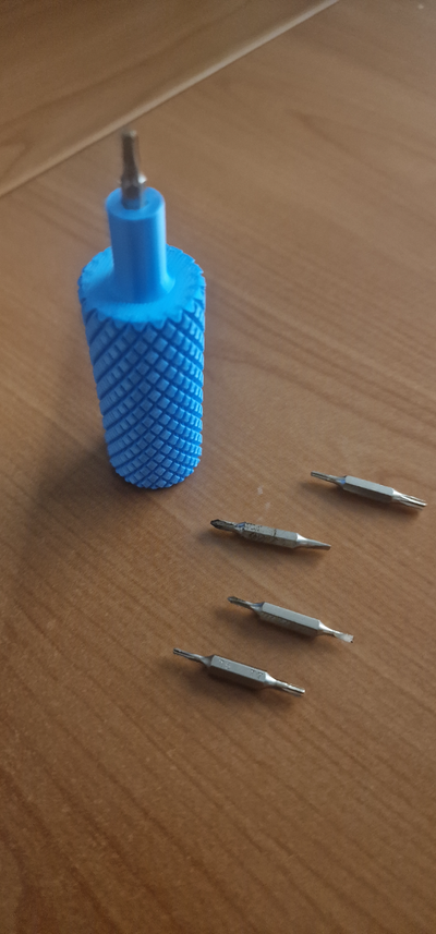 micro tournevis by davideroncarati17 outils main 3d print model - Mito3D