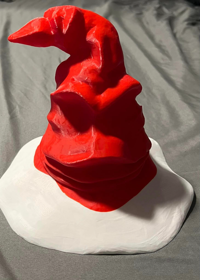 santa sorting hat by cobra5point0 props & cosplays harry potter 3d print model - Mito3D