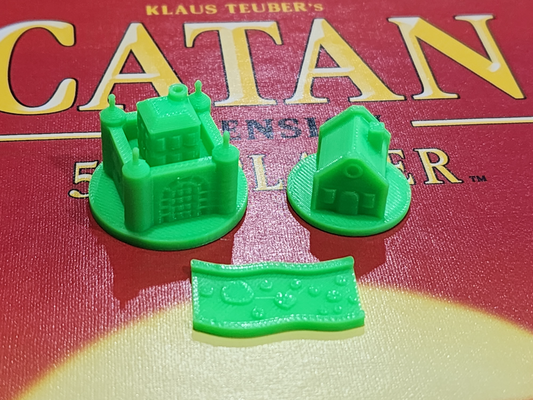 wechseln catan einstellen stadt dorf straße by bergen spielzeuge spiele tafel zubehör stücke catanstadt abonnieren 3d print model - Mito3D