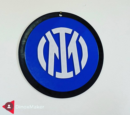 logo inter by ivandn99 hobby diy sport draußen mailand 3d print model - Mito3D