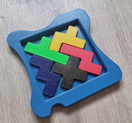 puzzle jeu by alastor 746 jouets jeux planche jouet couleur gamins enfant 3d print model - Mito3D