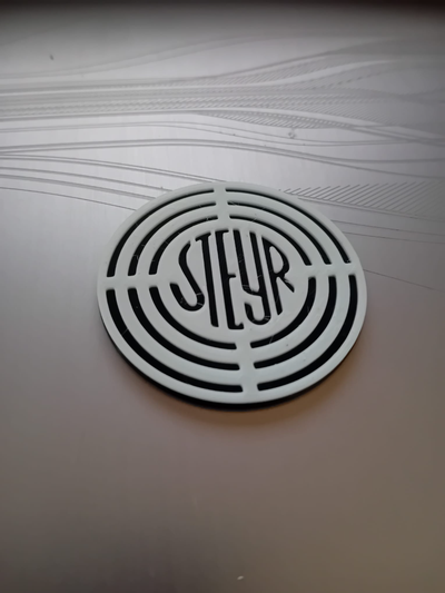 steyr trator logotipo by bastianm arte sinais logotipos emblema traidor 3d print model - Mito3D