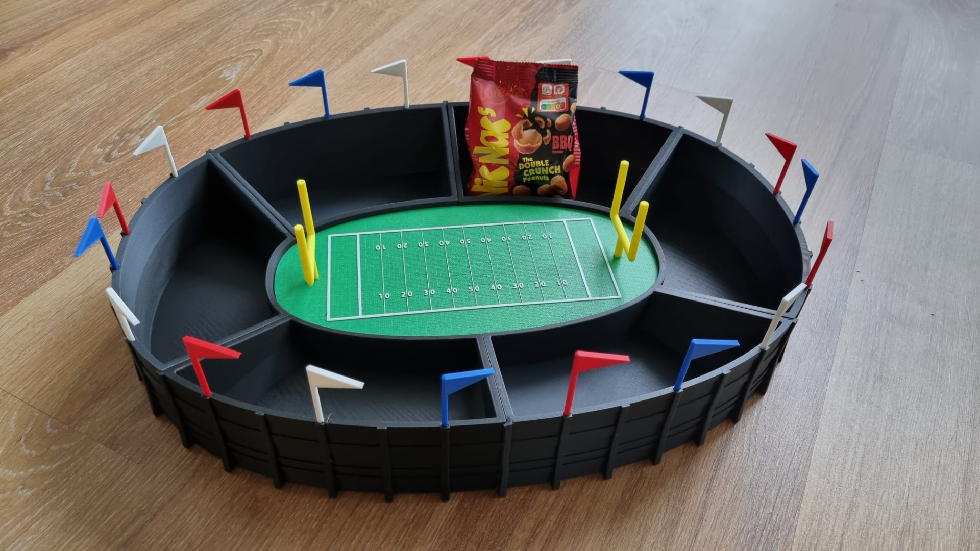 superbowl lanche arena estádio cúpula by 3dmakeryde miniaturas arquitetura tigela 3D print model - Mito3D