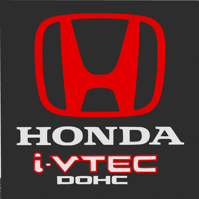 honda leuchtkasten by oakley scott 33 kunst zeichen logos licht box vtec staatsbürgerlich übereinstimmung wagen dohc 3d print model - Mito3D