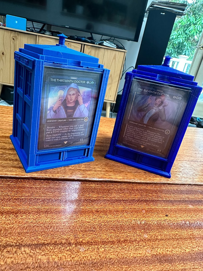 arzt who tardis magie versammlung 100+ doppelt ärmel kommandant edh deckbox neu gemischt by waskämmtmeinhaar spielzeuge spiele box mtg deck mtgbox abonnieren mtgdeck remix 3d print model - Mito3D