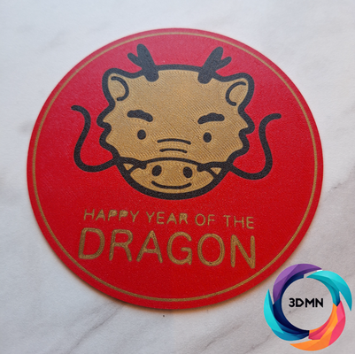 happy year of dragon light box by 3dmn art signs & logos ams multicolor cool fun kids 3d print model - Mito3D