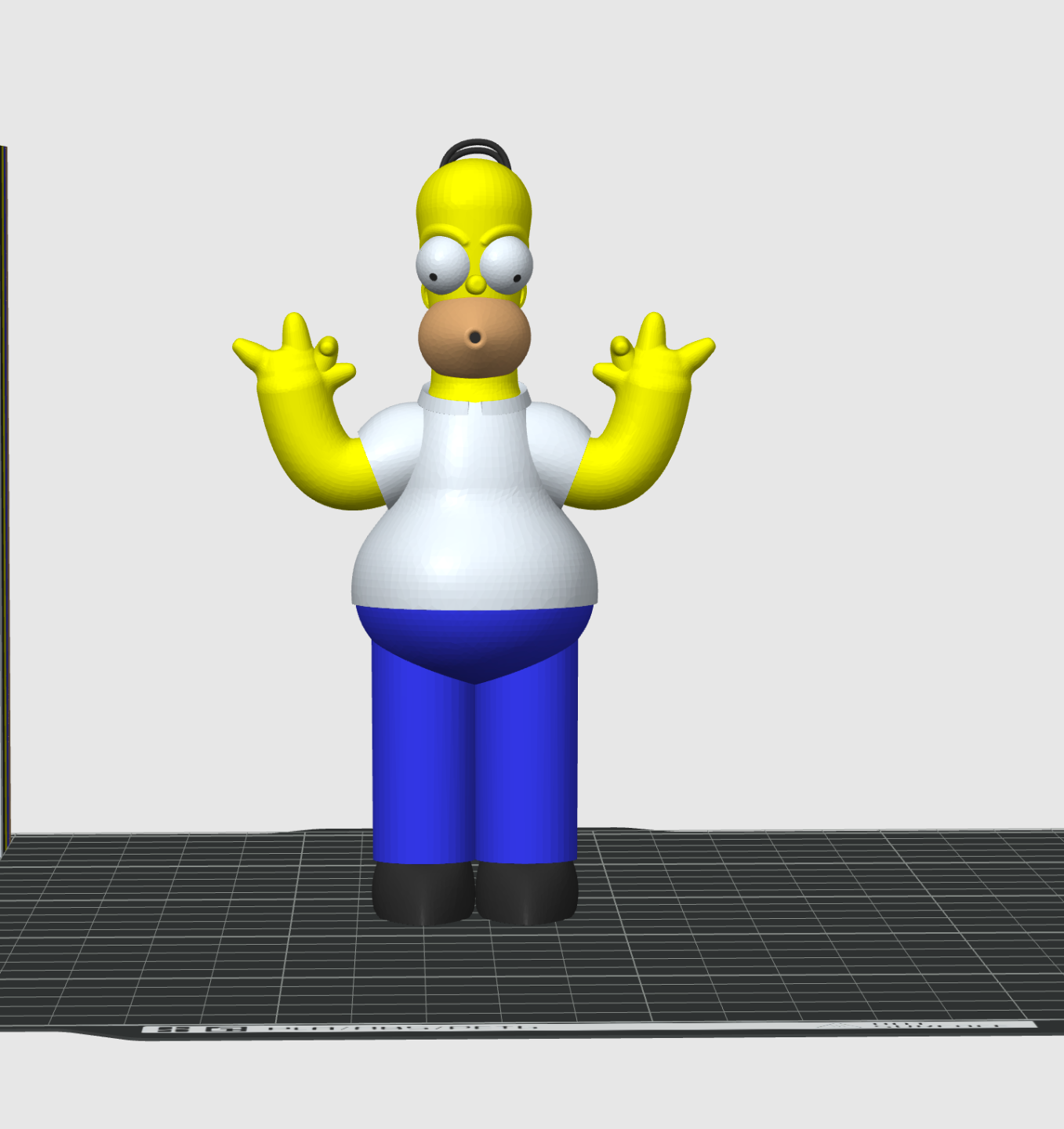 multicolor homero simpson by terabita miniaturas 3D print model - Mito3D