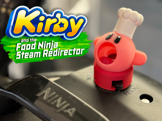 kirby gıda ninja buhar yeniden yönlendirici basınç ocak mutfak dolap kurtarıcı karıştırılmış by im jackharvest hobi kendin yap kabine engelleyici direkt yönlendirme unutulmuş arazi nintendo zelda mario yemek pişirme soba fırın ocak giriş seviyesi 3d print model - Mito3D